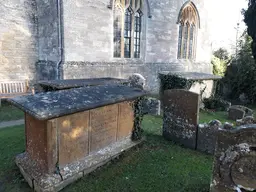 Group of Three Chest Tombs