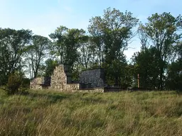 Flasta church ruins