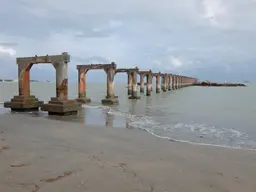 Sungai Rengit Abandoned Jetty