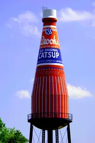 the biggest bottle of ketchup