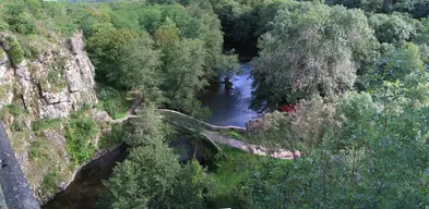 Pont sur la Cure (Pierre-Perthuis) / Pont de Tornos / Vieux Pont