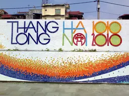 Hanoi Ceramic Mosaic Mural