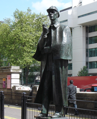 Statue of Sherlock Holmes