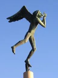 Flute-playing Angel