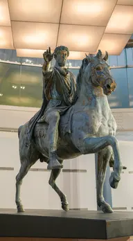 Equestrian statue of Marcus Aurelius (replica)