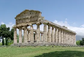 Temple of Athena (or Ceres. Later a Christian church)