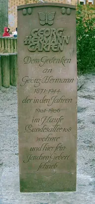 Georg-Hermann-Gedenkstein