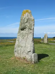 Deuxième menhir de Mané-Meur