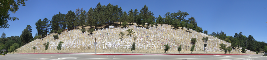 Lafayette Hillside Memorial - The Crosses of Lafayette