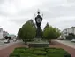 Snow Fountain and Clock