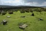 Small stone circle on Delf Hill