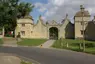 Lodges, gates and arch- way to Old Campden Manor