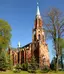 Kirche sowie Kirchhof mit Einfriedungsmauer und einigen Grabmalen Straße der Befreiung -