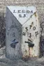 Milepost Near Junction With Moor Lane Milepost Near Junction With Moor Lane
