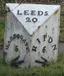 Milepost At Corner Of Green Lane