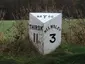 Milestone, on straight road