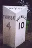 Milepost Approximately 170 Metres To East Of Drive To Whitestone Gardens Milepost Approximately 170 Metres To East Of Drive To Whitestone Gardens