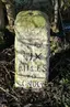 Milestone One And One Half Miles North Of Goose Hall At Ngr 492 693