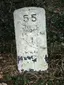 Milestone To South East Of Lower Hare Park Farm At Ngr 596 593