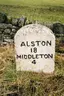 Milestone 100 Metres West Of Ettersgill Bridge
