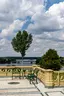 Blaue Terrasse