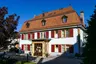 Château Corcelles with country house, two garden pavilions, two fountains, and park