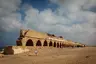 Ancient Roman aqueduct in Caesarea Maritima