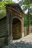 Covered Staircase