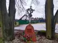 Wayside crucifix in Kosowy