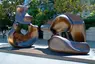 Large Four Piece Reclining Figure