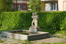 Brunnen Spielplatz Obere Humboldtstrasse / Zwei Knaben