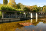 Decorative fountain complex Bümpliz cemetery
