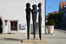 Stehende als Dreiergruppe
