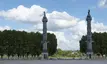 Colonne rostrale Sud - Statue du Commerce (Mercure)