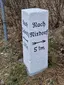 Signpost stone Hinterhermsdorf Signpost stone Hinterhermsdorf