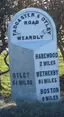 Milestone Approximately 375 Metres West Of Junction Weardley Lane