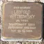 Stolperstein dedicato a Leopold Wittkowsky
