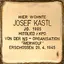 Stolperstein für Josef Kastl