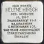 Stolperstein dedicato a Helene Hirsch