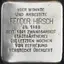 Stolperstein dedicato a Feodor Hirsch