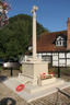 War Memorial Outside the Old Dutch House