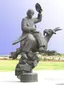 Monument to the writer Sholem Aleichem