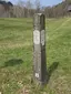 Signpost stone Papstdorf (Gohrisch)