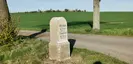 Signpost stone Langenwolmsdorf