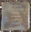 Stolperstein dedicato a Herta Speier
