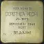 Dorothea Hecht Dorothea Hecht