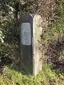 Signpost stone Langenwolmsdorf