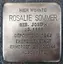 Stolperstein dedicato a Rosalie Sommer