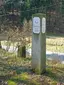 Signpost stone Hohnstein