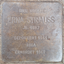 Stolperstein dedicated to Erna Strauß